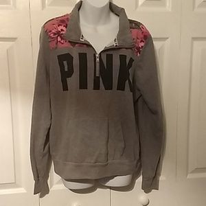 Victoria's Secret Grey/floral pullover